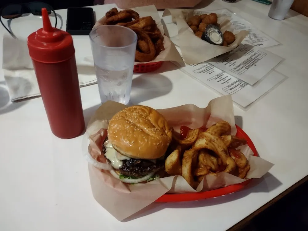 Mushroom and Swiss Burger